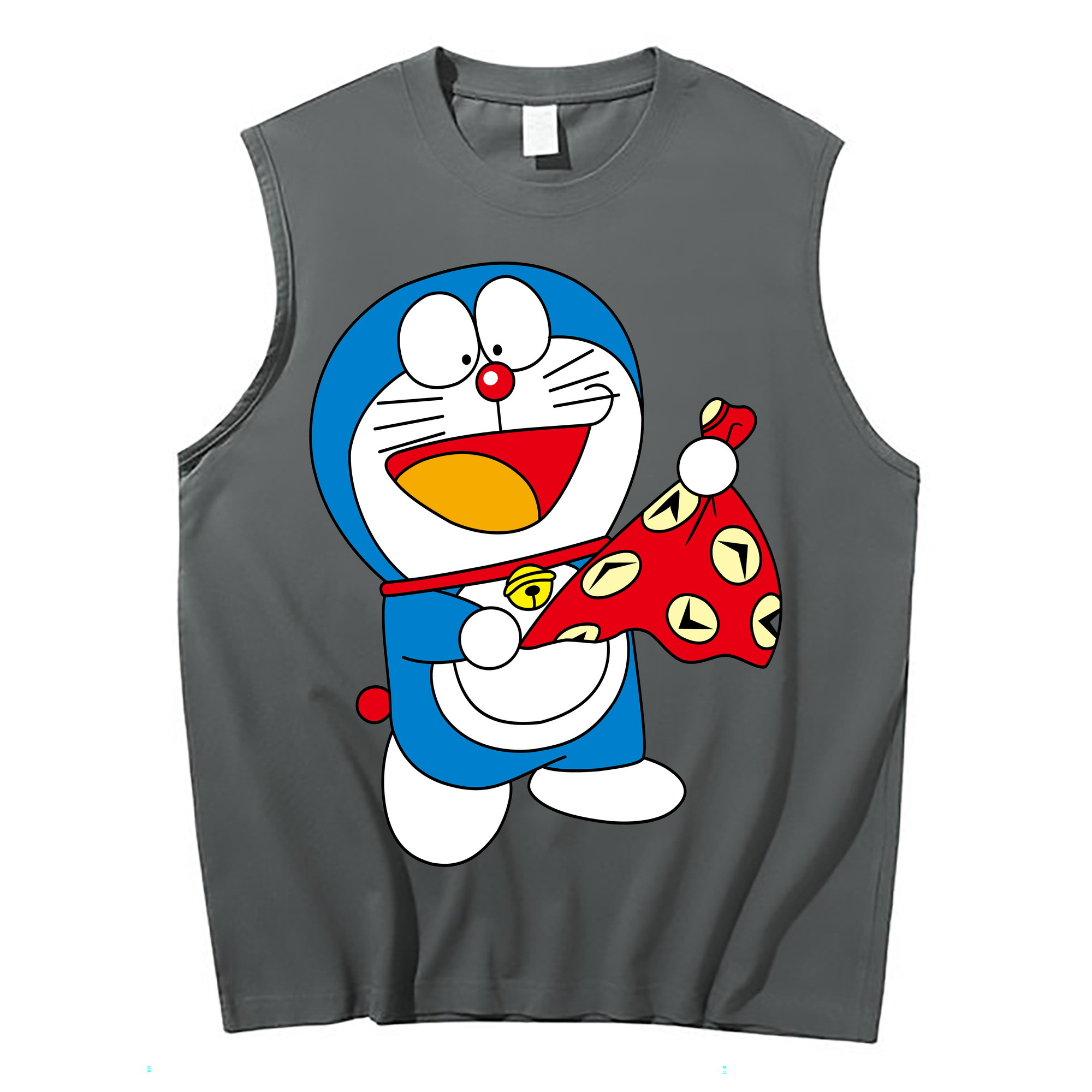（画像用） ドラえもん Doraemon コットン100％タンクトップ（フロントプリント）